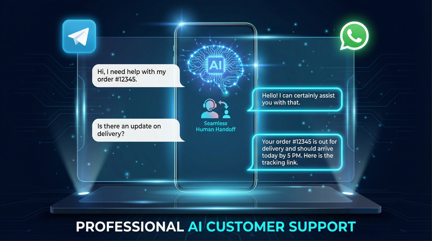 AI Chat Assistant Interface