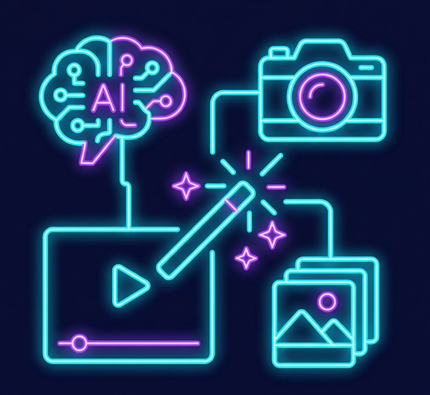 Создание визуального контента с помощью ИИ